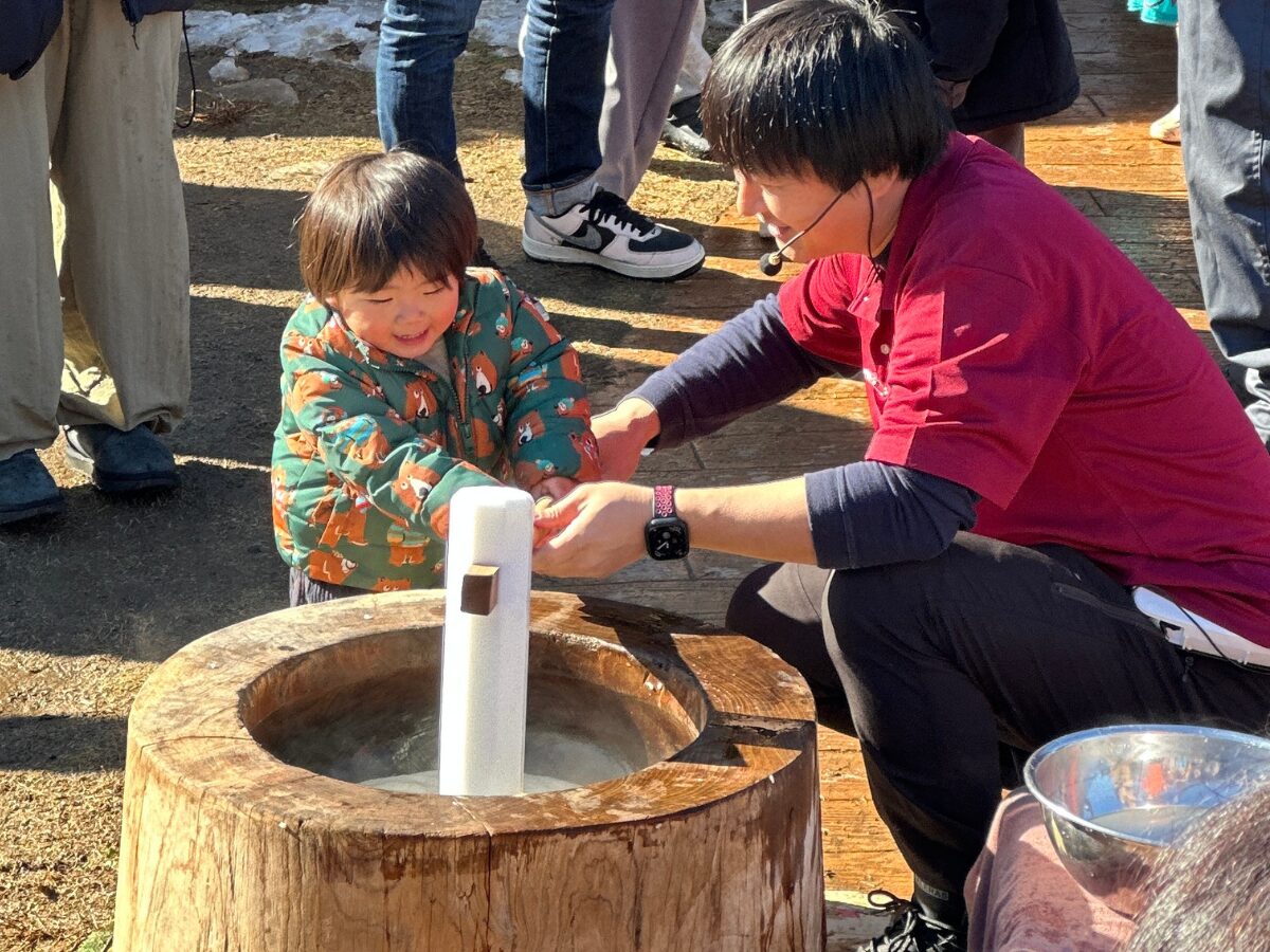 【1月の毎週日曜開催】新年の余韻を味わう、つきたて餅つき体験（宿泊者限定）